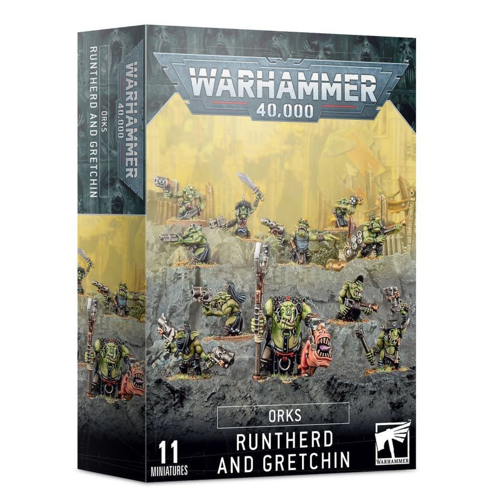 Ork Runtherd and Gretchin